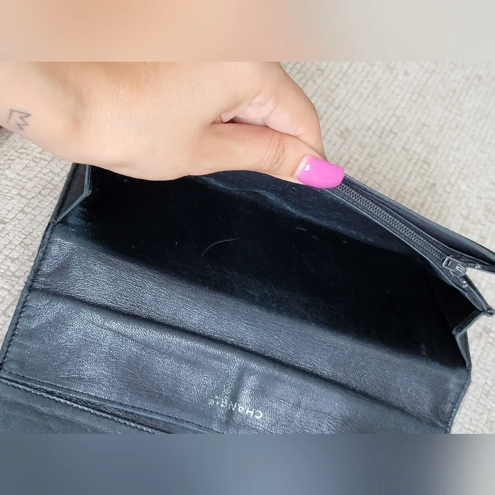 Chanel Travel Line Continental Wallet